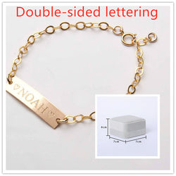 Personalized lettering children bracelet