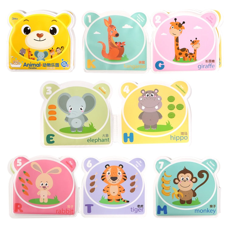 EVA Soft Baby Cartoon Bath Books