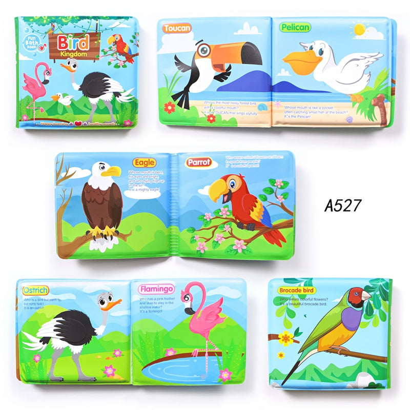 EVA Soft Baby Cartoon Bath Books