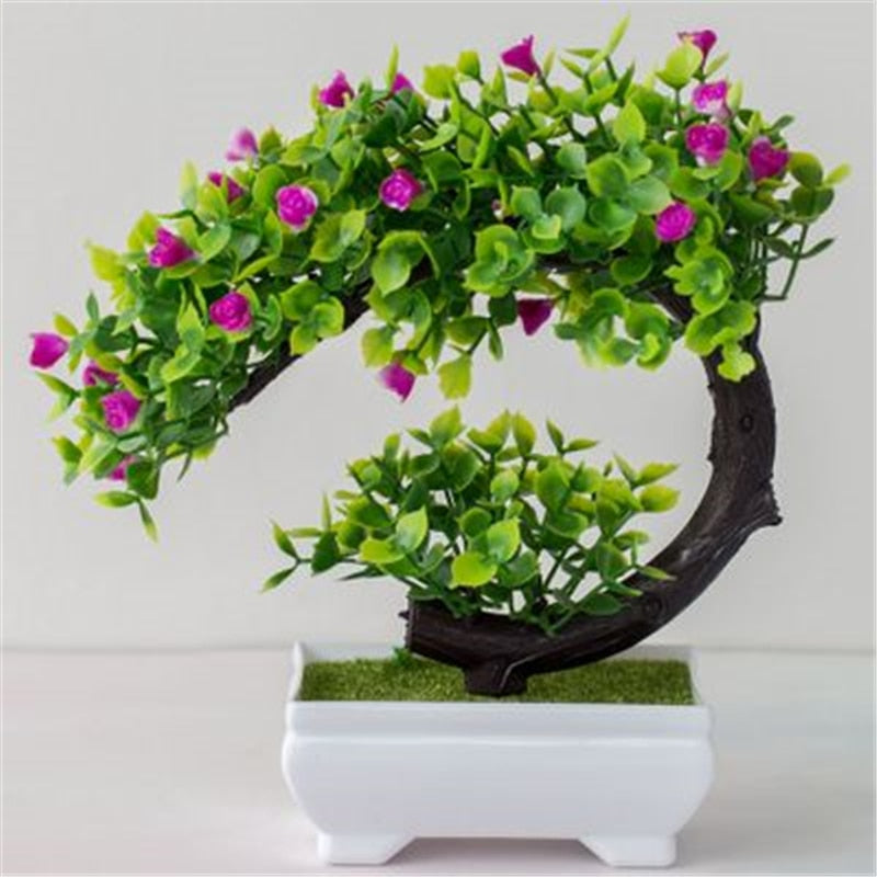 Artificial Small Tree Simulation Pot