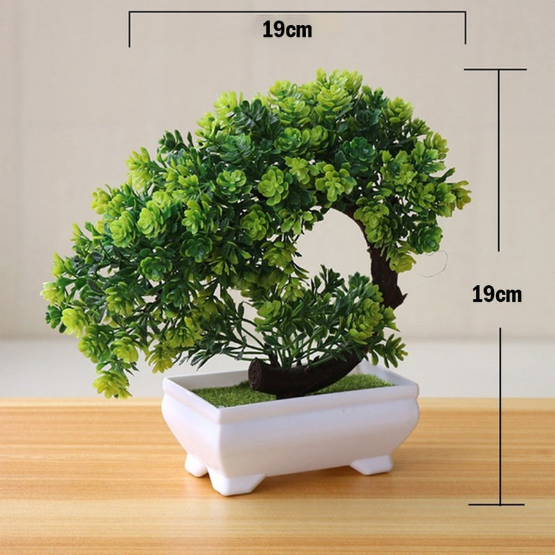 Artificial Small Tree Simulation Pot