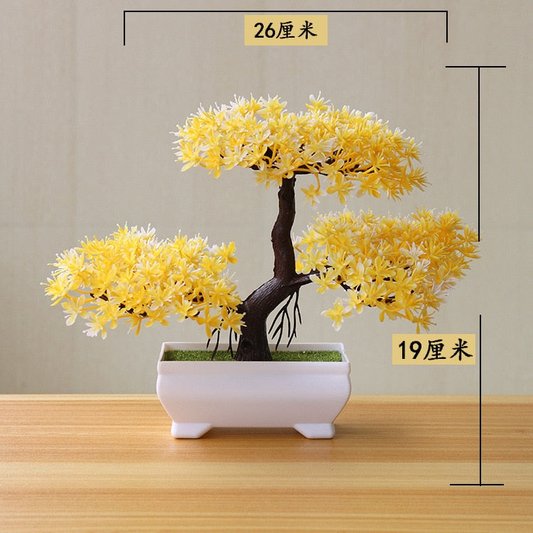 Artificial Flower Home Décor Bonsai