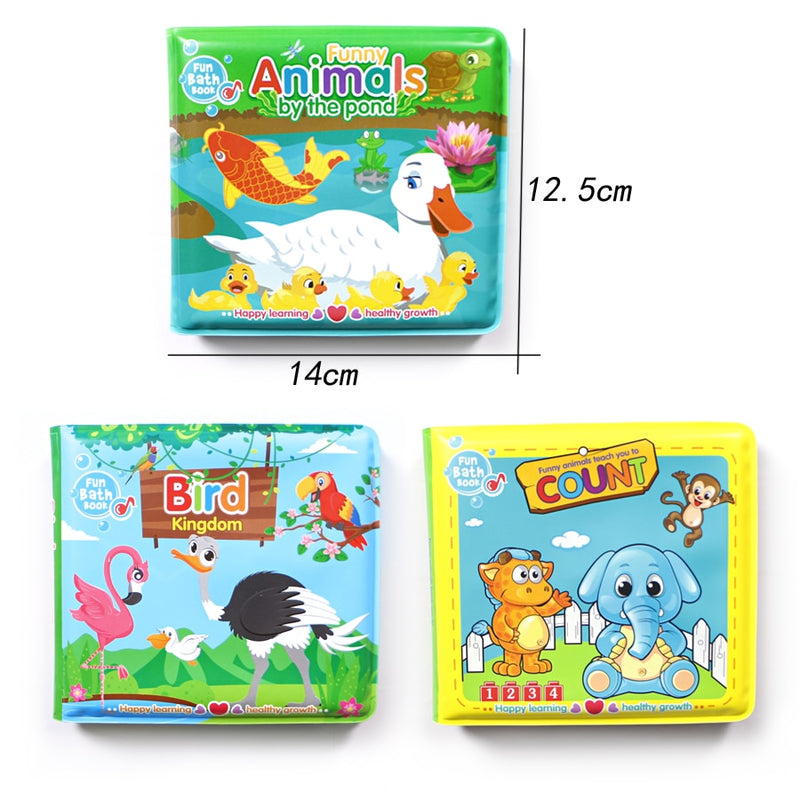 EVA Soft Baby Cartoon Bath Books