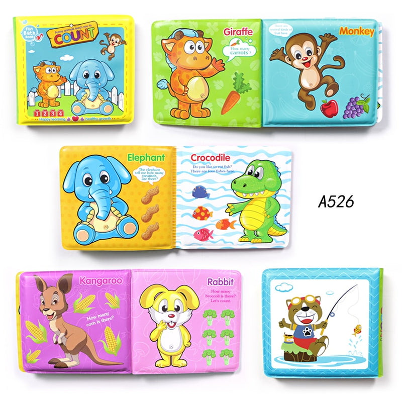 EVA Soft Baby Cartoon Bath Books