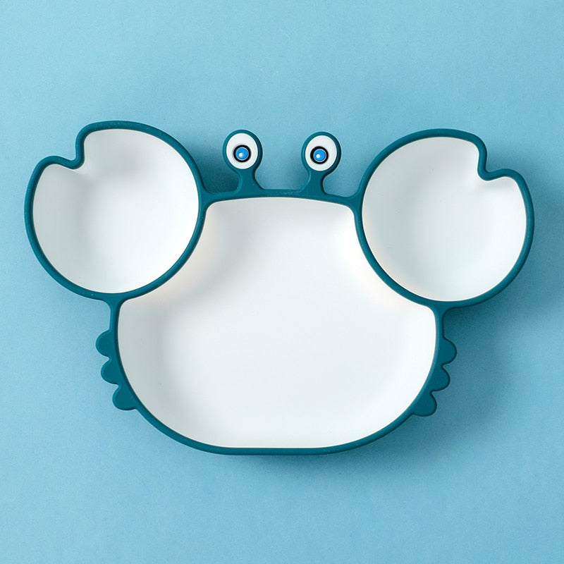 Silicone Free Non-Slip Baby Dishes