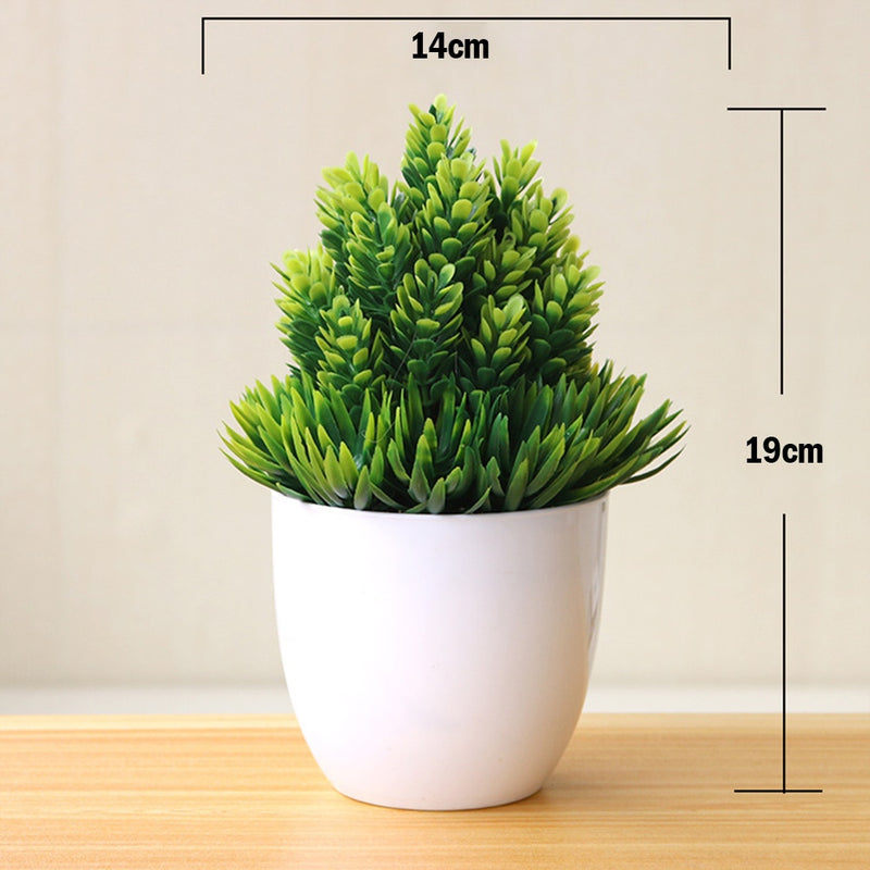 Artificial Small Tree Simulation Pot