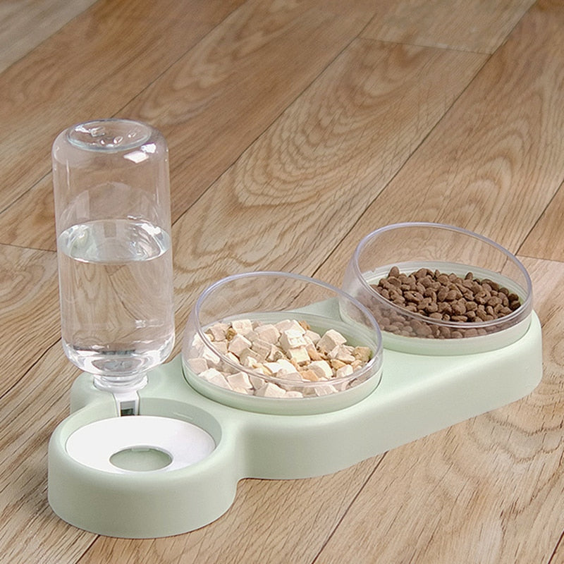 Pet Cat Bowl Automatic Feeder