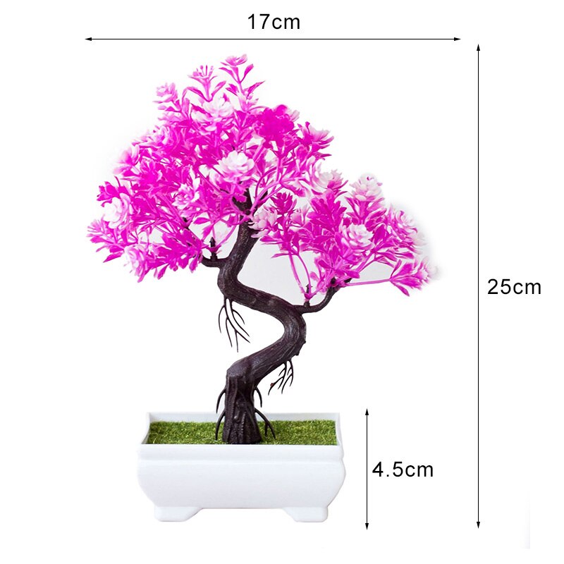 Artificial Small Tree Simulation Pot