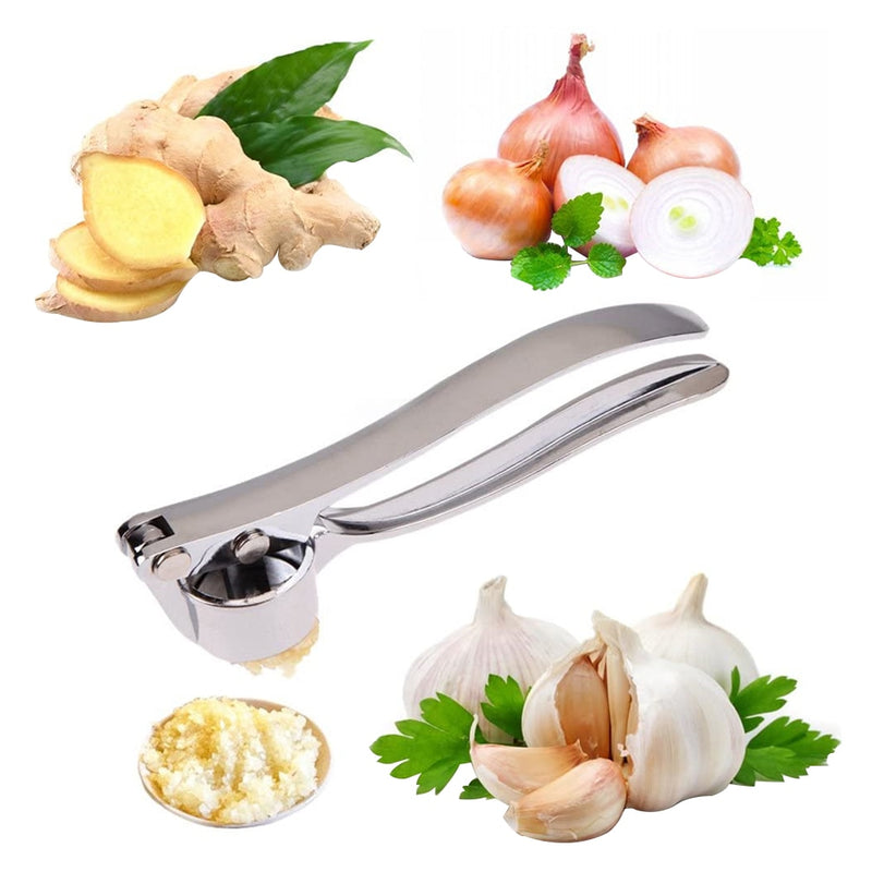 Manual Garlic Smasher Squeezer