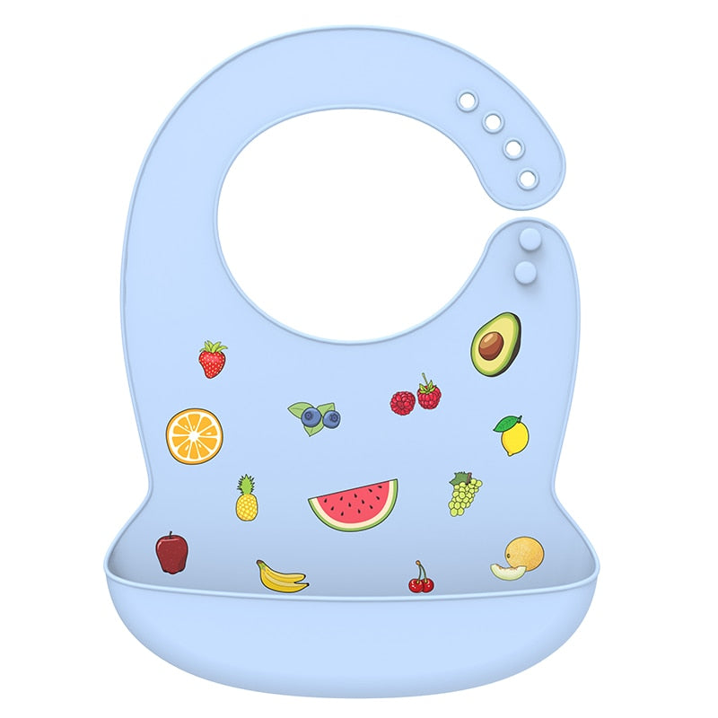 Silicone Saliva Dripping Banana Bibs