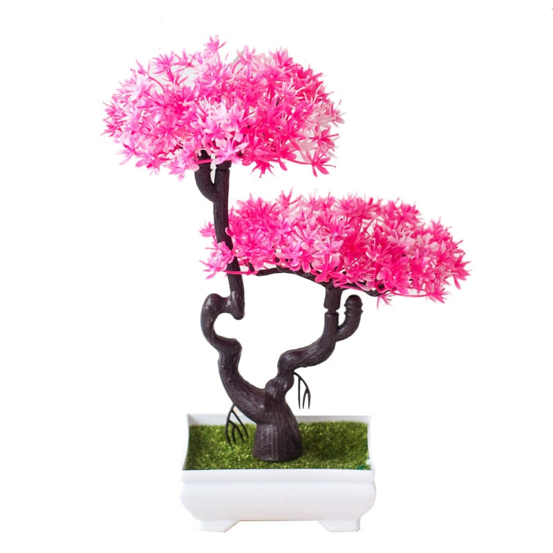 Artificial Small Tree Simulation Pot