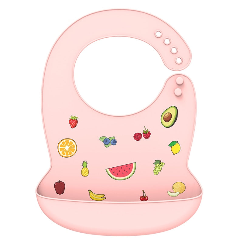 Silicone Saliva Dripping Banana Bibs