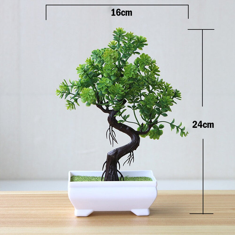 Artificial Small Tree Simulation Pot