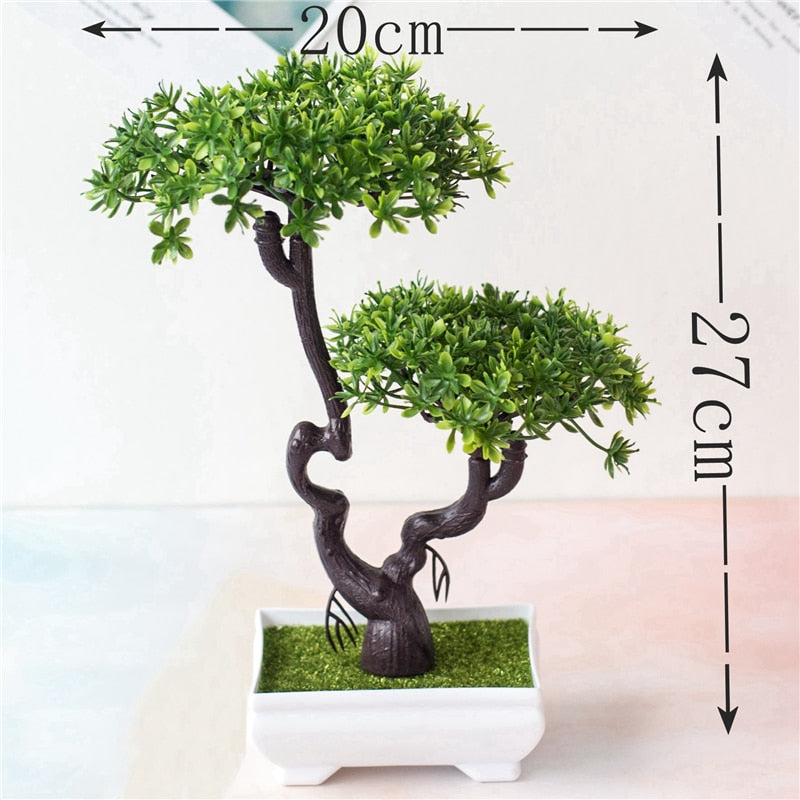 Artificial Small Tree Simulation Pot