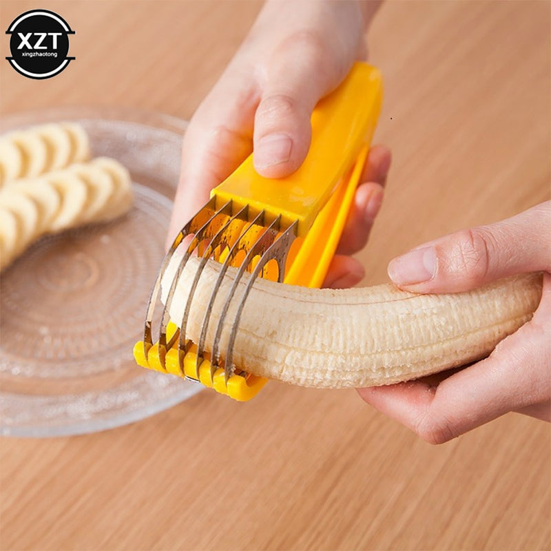 Banana Slicer Chopper Fruit Cutter