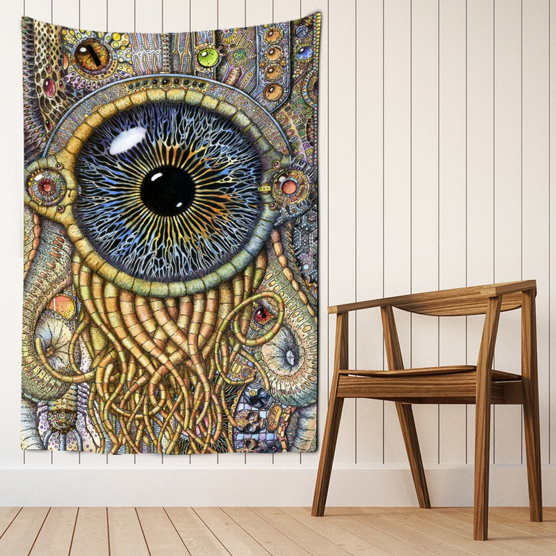 Wind-bell Tapestry Wall Hanging Psychedelic