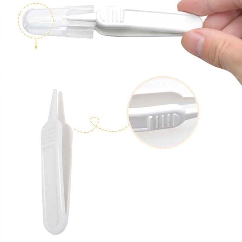 New Baby Safety Plastic Tweezers