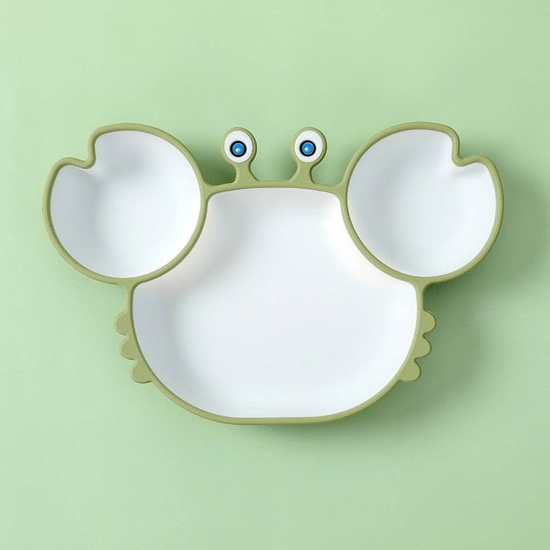 Silicone Free Non-Slip Baby Dishes