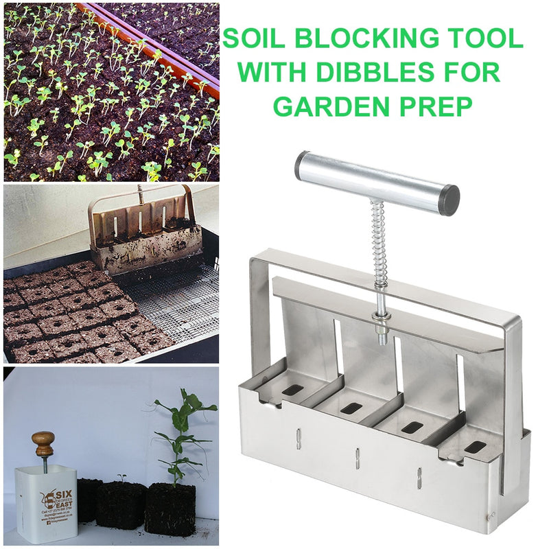 Handheld Seedling Soil Block Maker