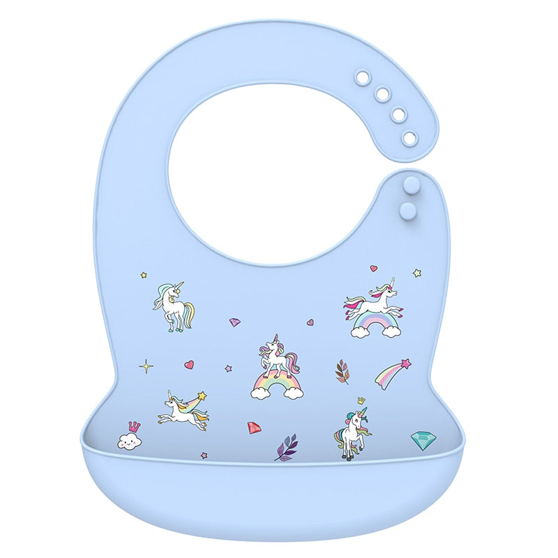 Silicone Saliva Dripping Banana Bibs