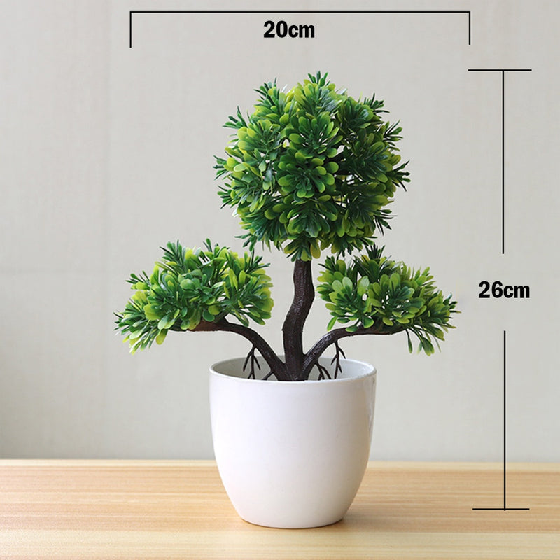 Artificial Small Tree Simulation Pot