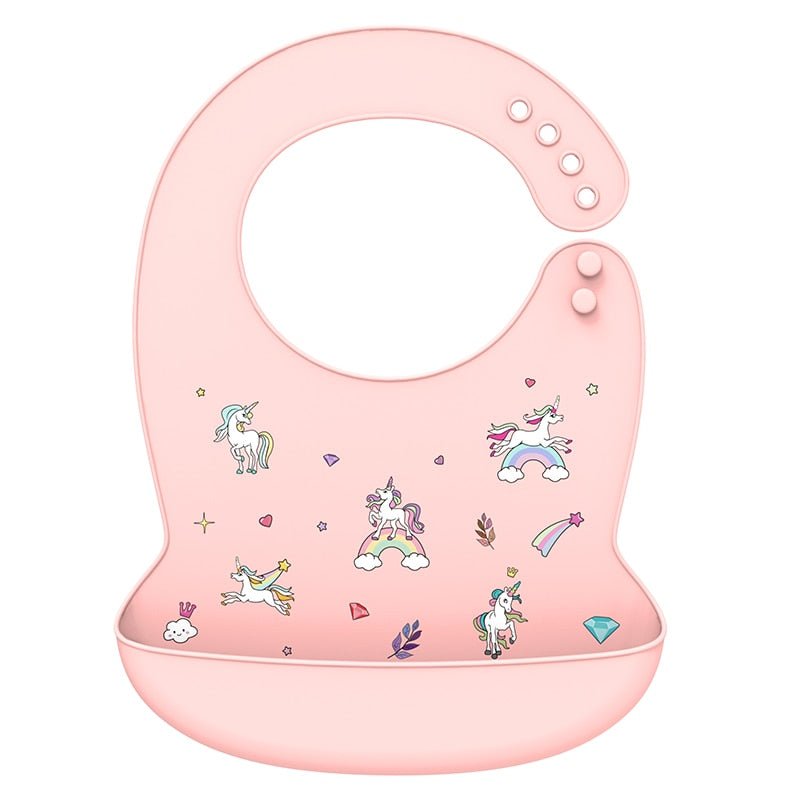 Silicone Saliva Dripping Banana Bibs