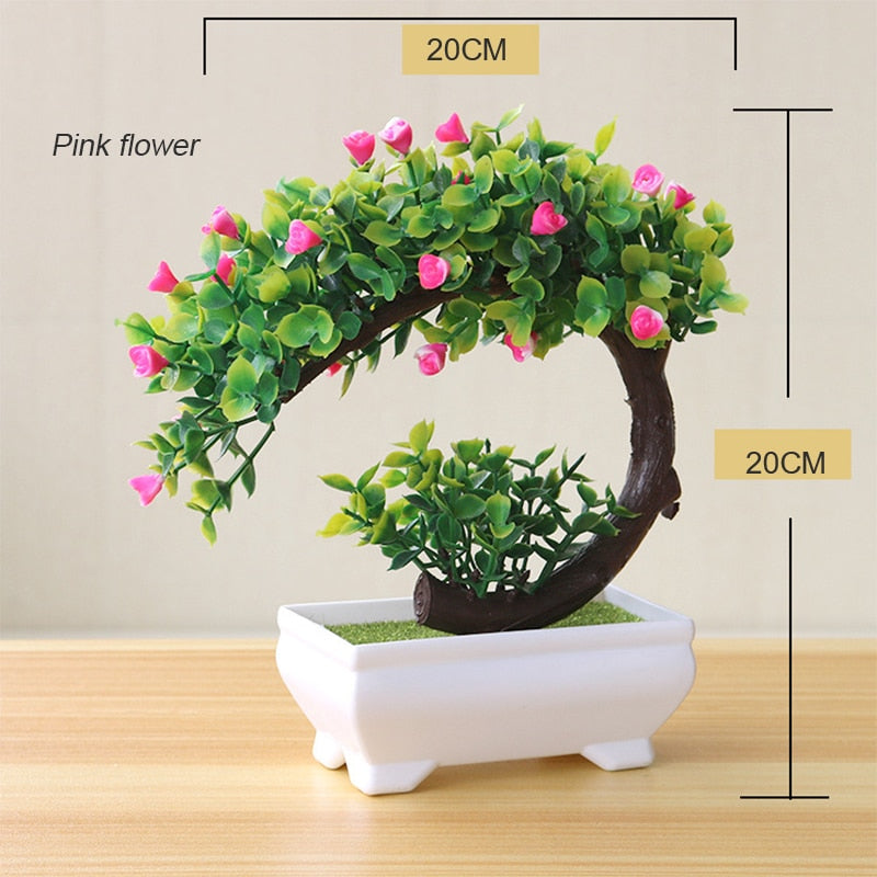 Artificial Flower Home Décor Bonsai