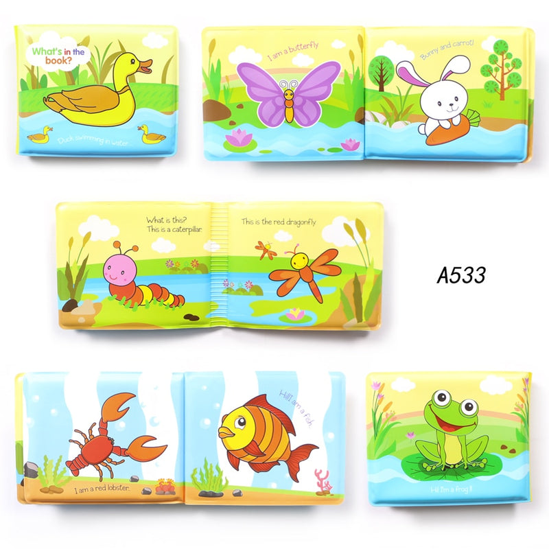 EVA Soft Baby Cartoon Bath Books