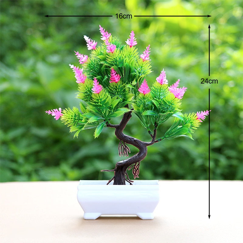 Artificial Flower Home Décor Bonsai