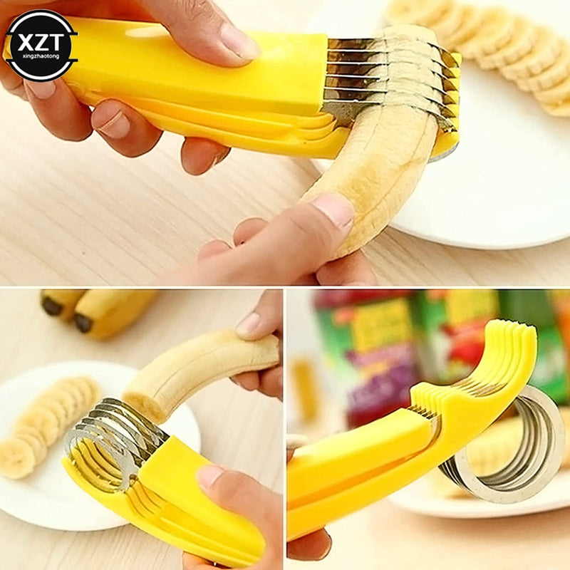 Banana Slicer Chopper Fruit Cutter