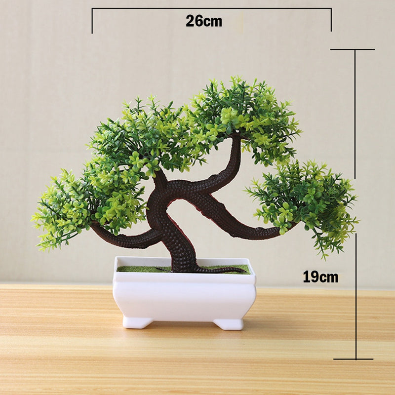 Artificial Small Tree Simulation Pot