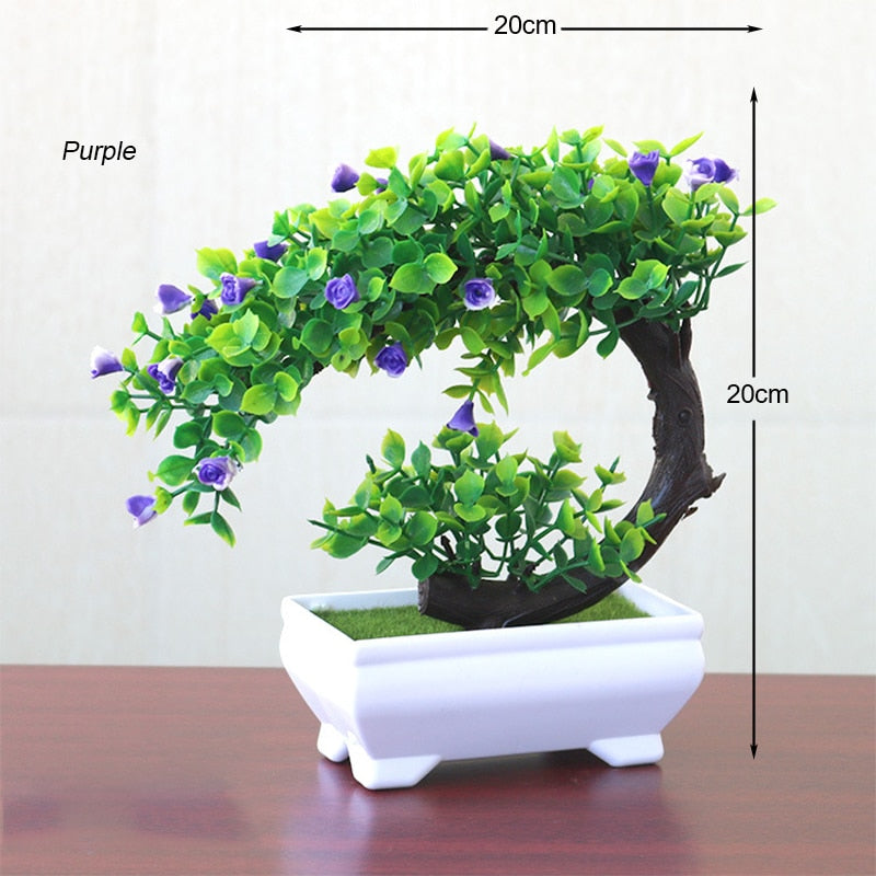 Artificial Flower Home Décor Bonsai