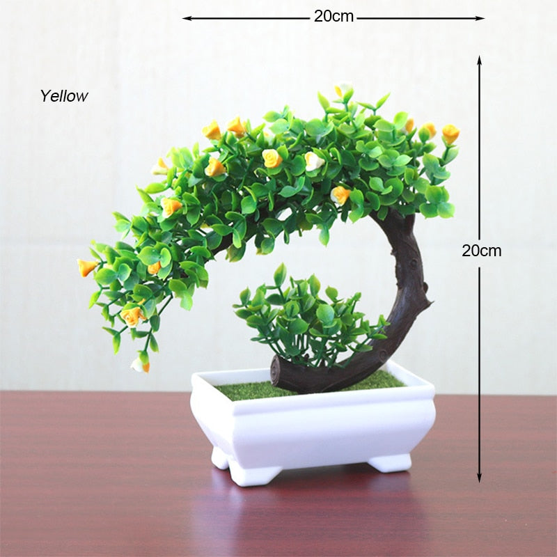 Artificial Flower Home Décor Bonsai