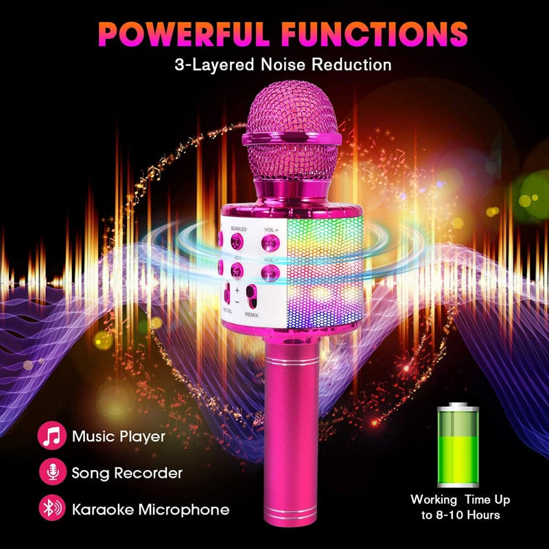 Handheld Karaoke Microphone for Kids