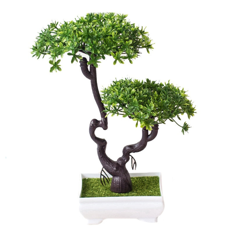 Artificial Small Tree Simulation Pot