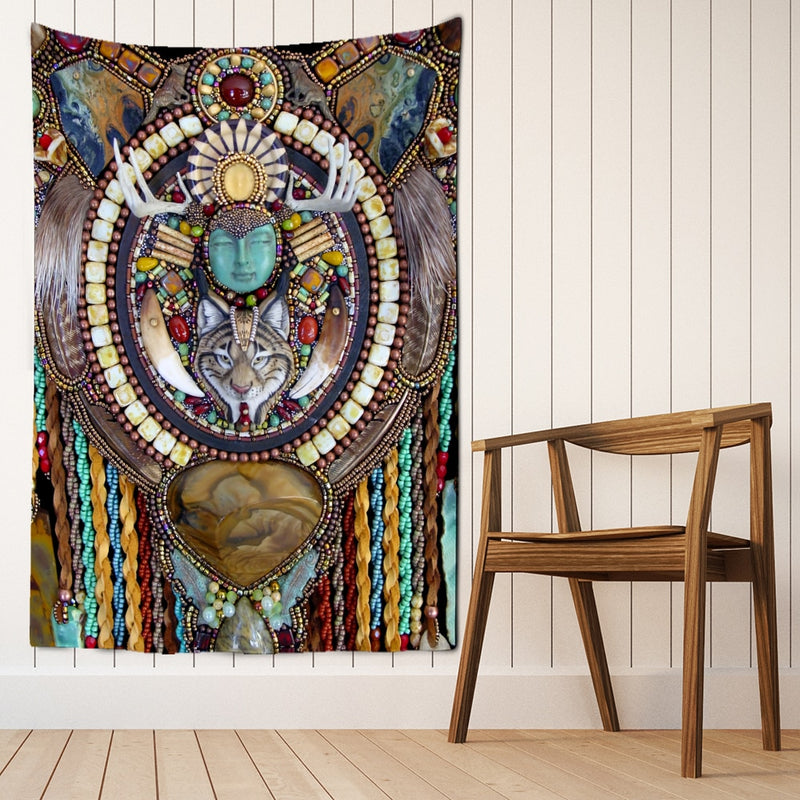 Wind-bell Tapestry Wall Hanging Psychedelic