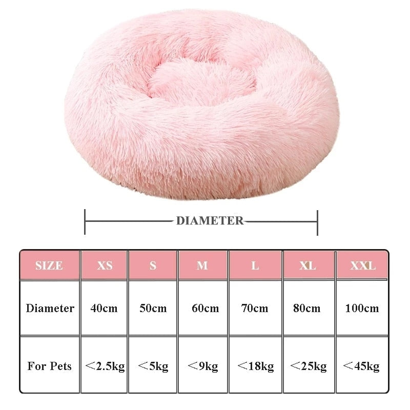 Pet Dog Bed Comfortable Donut