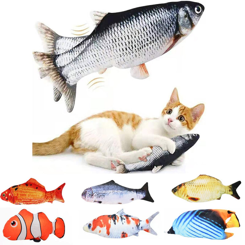 USB Cat Toys Electric Fish