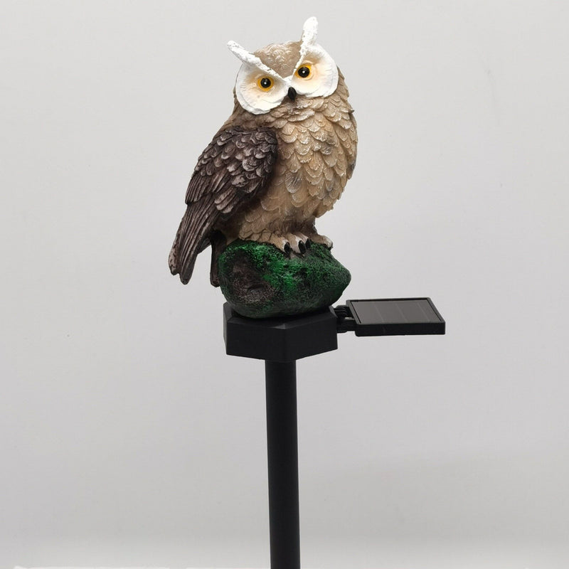 Solar Lamp Owl Animal Garden