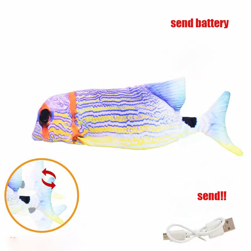 USB Cat Toys Electric Fish