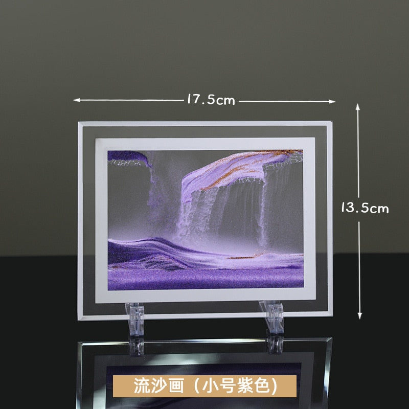 3D Moving Sand Art Picture Rectangle