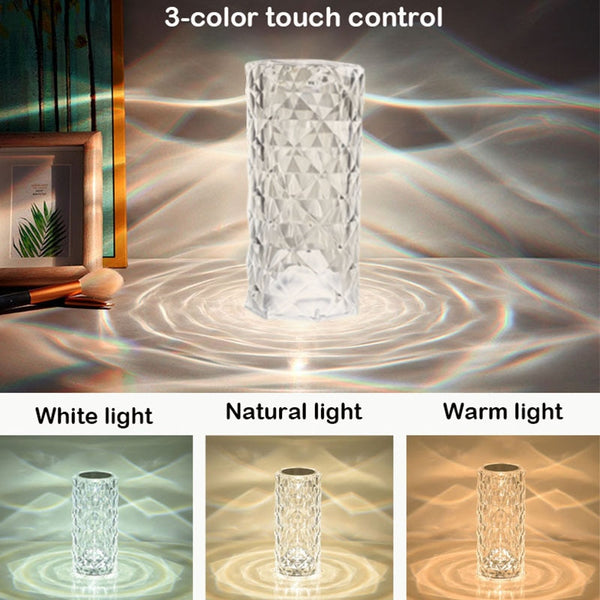 LED Light Touch Lamp Projector