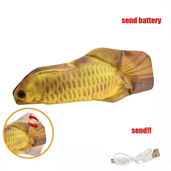 USB Cat Toys Electric Fish