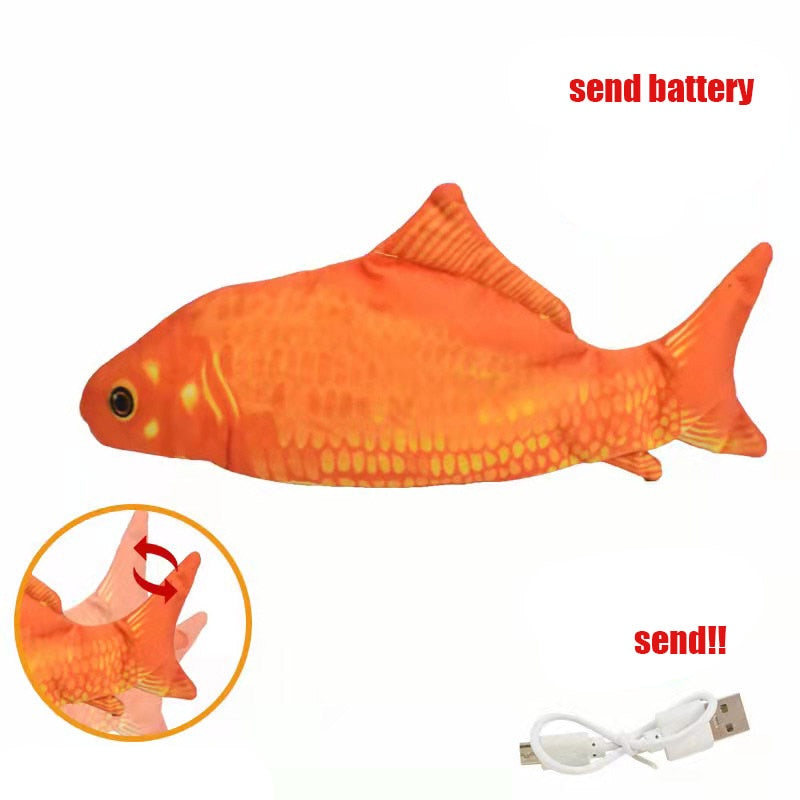 USB Cat Toys Electric Fish