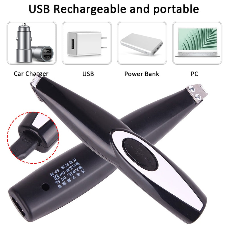 USB Rechargeable Pet Hair Trimmer