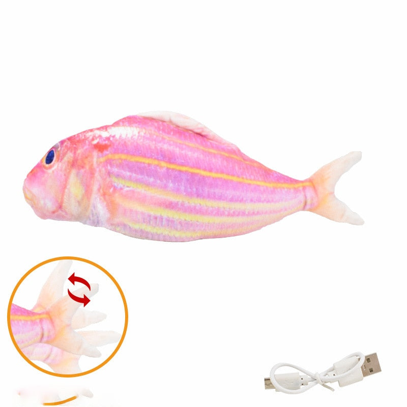 USB Cat Toys Electric Fish