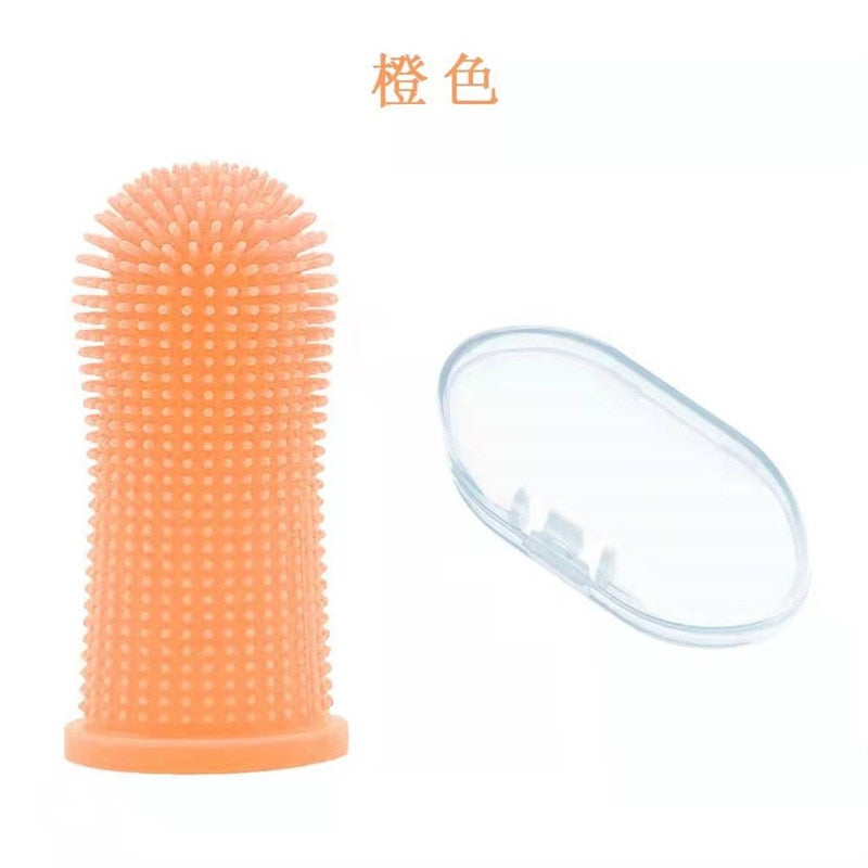 Dog Soft Pet Finger Toothbrush