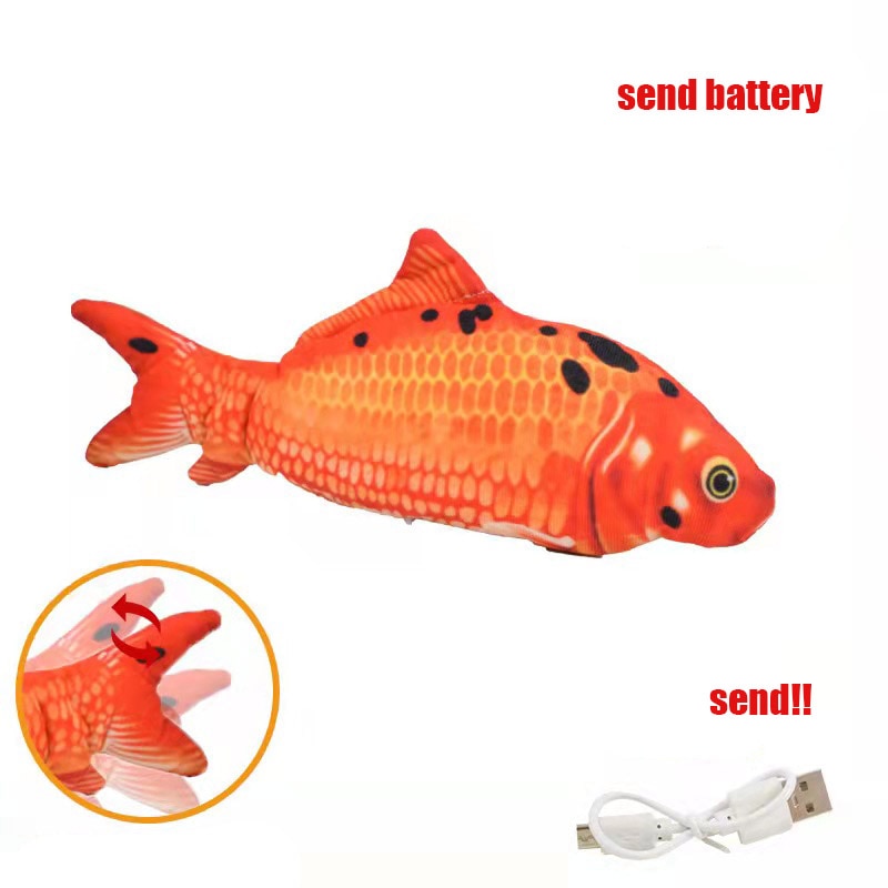 USB Cat Toys Electric Fish