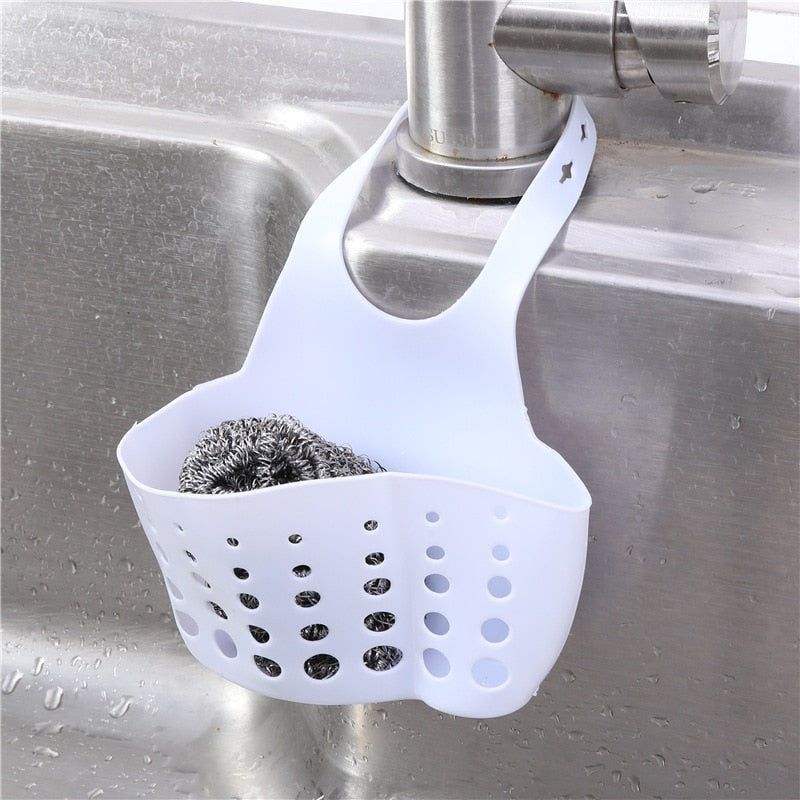 Sink Shelf Sponge Drain Rack