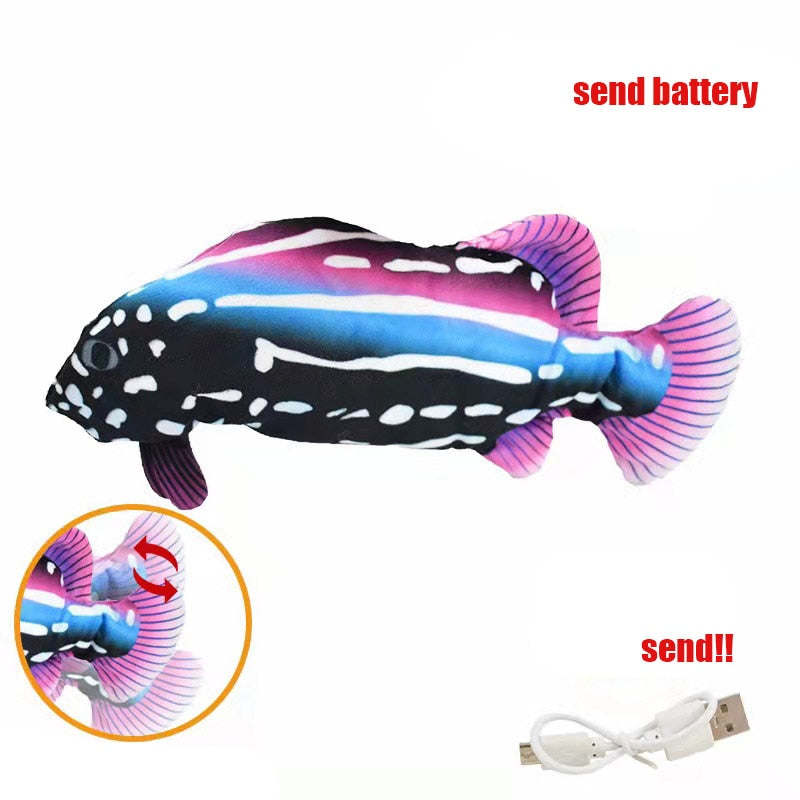 USB Cat Toys Electric Fish